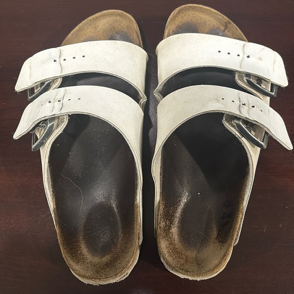 White birkenstocks